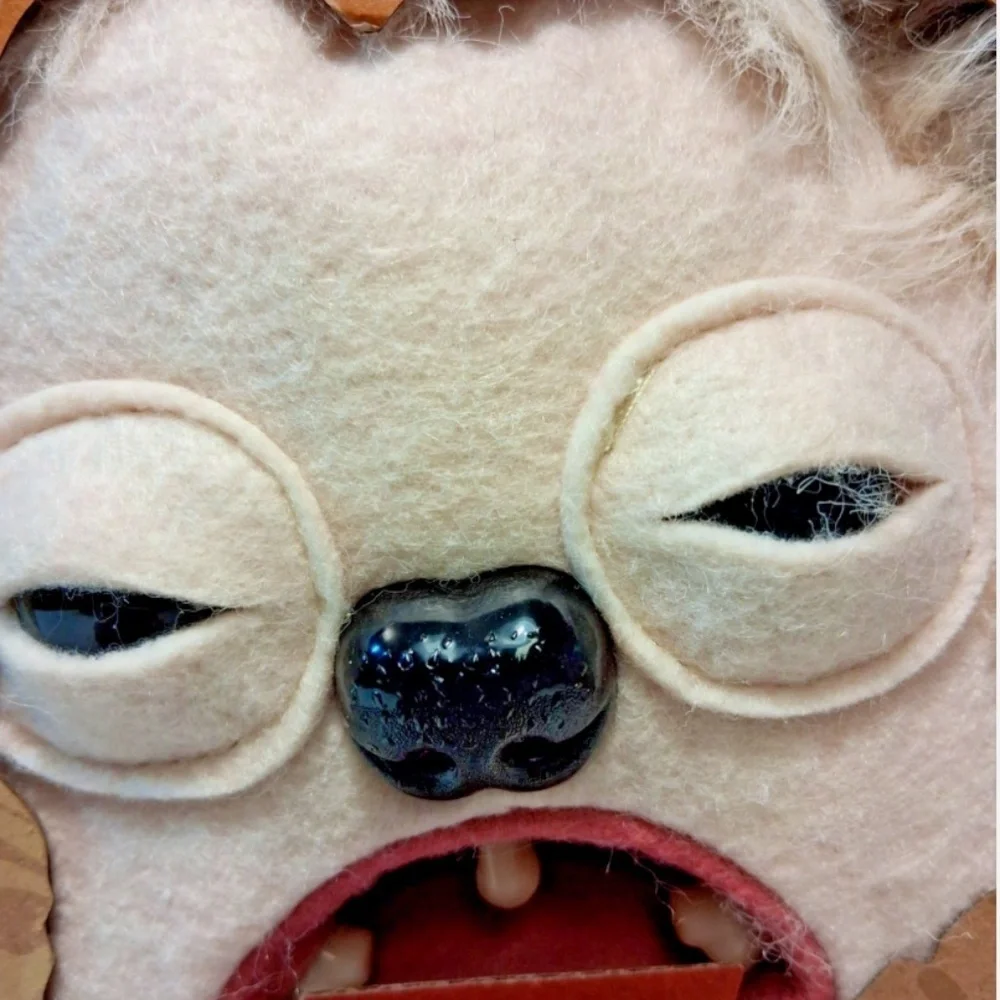 🤍 ZURU Fuggler Hedge-Grog Cream  VACAY VIBES Edition | 9” Funny Ugly Plush